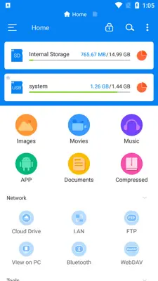 RS File Manager android App screenshot 0