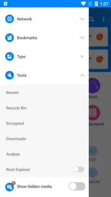 RS File Manager android App screenshot 1